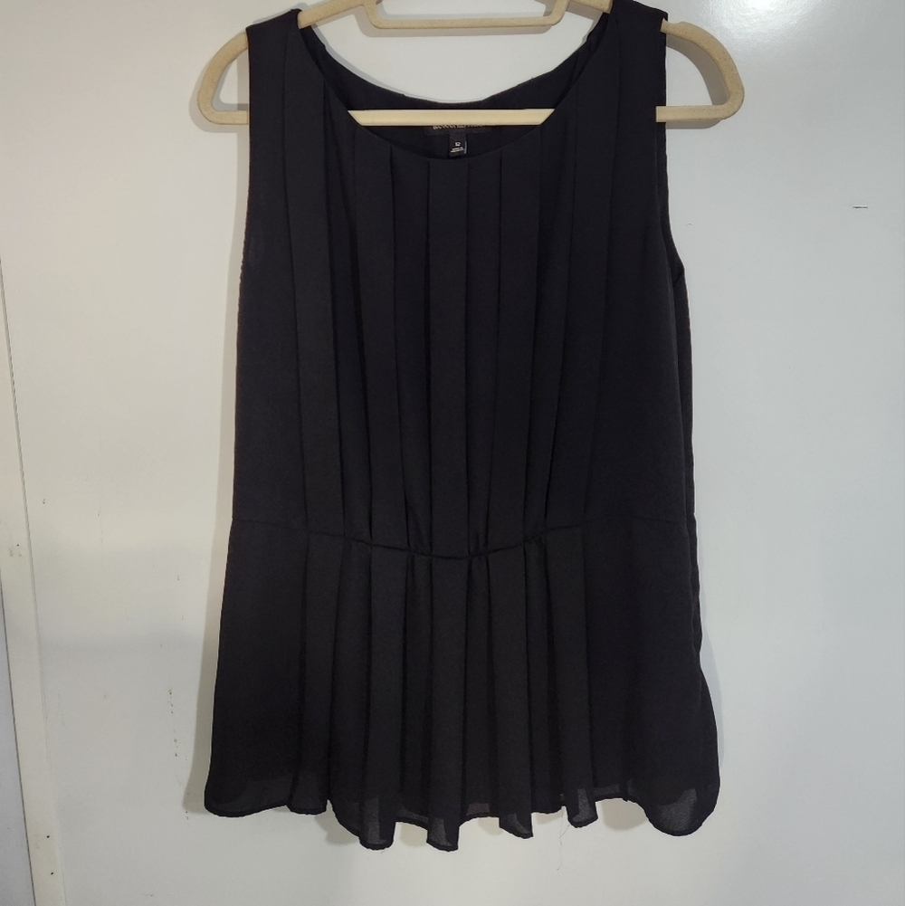 Banana Republic Black Sleeveless Top, Size 12